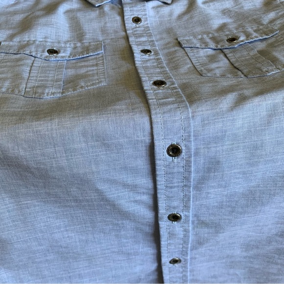 Boys Paper Denim & Cloth Button up Shirt Light blue SZ (10/12) - Picture 8 of 10